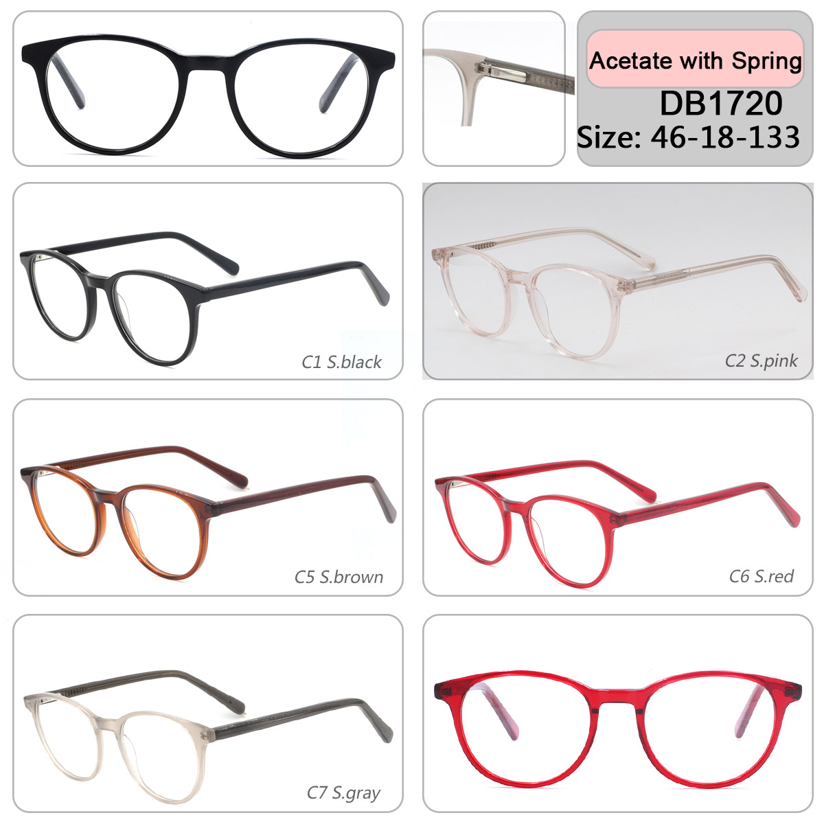 DB1720  kids acetate ey