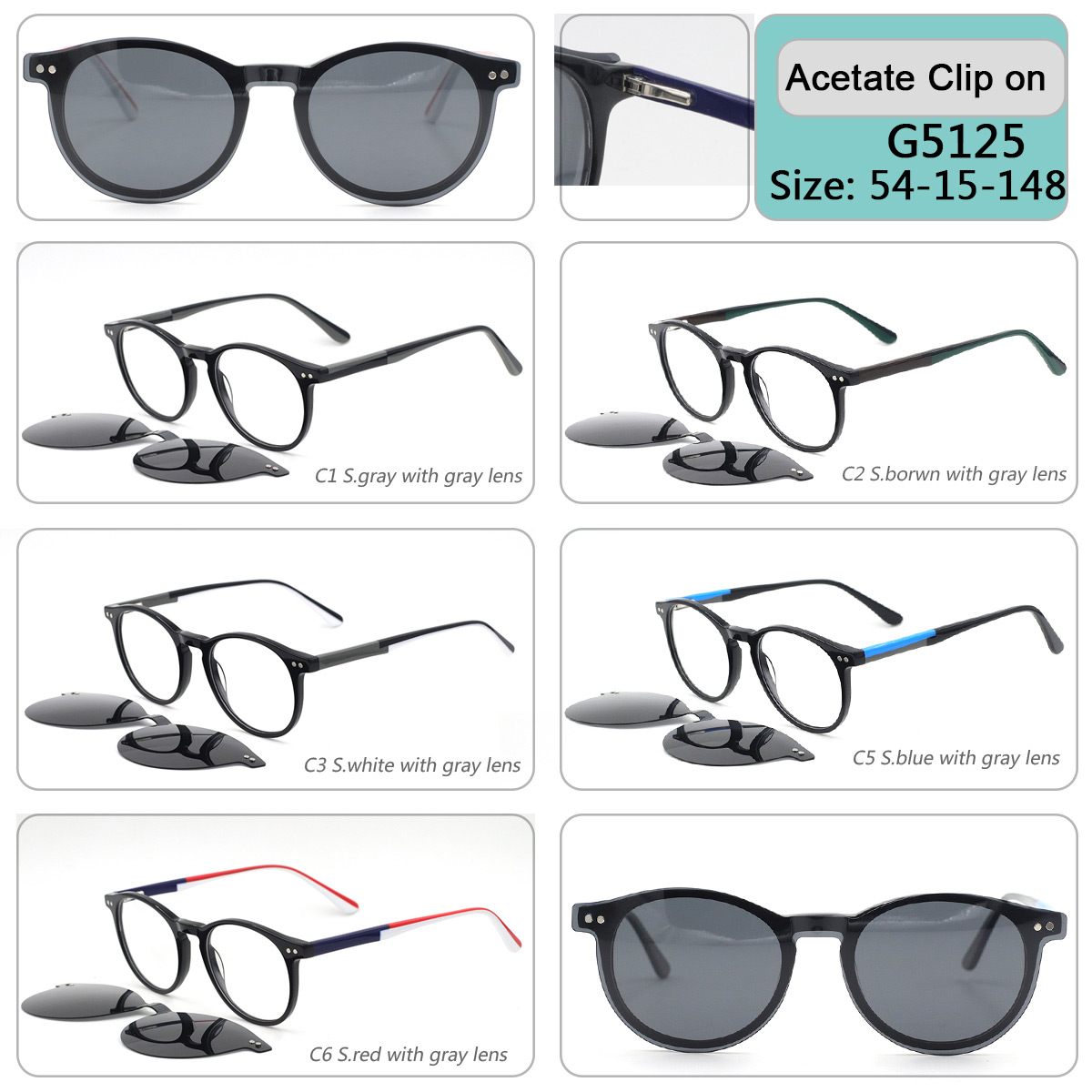 G5125  Acetate optical 