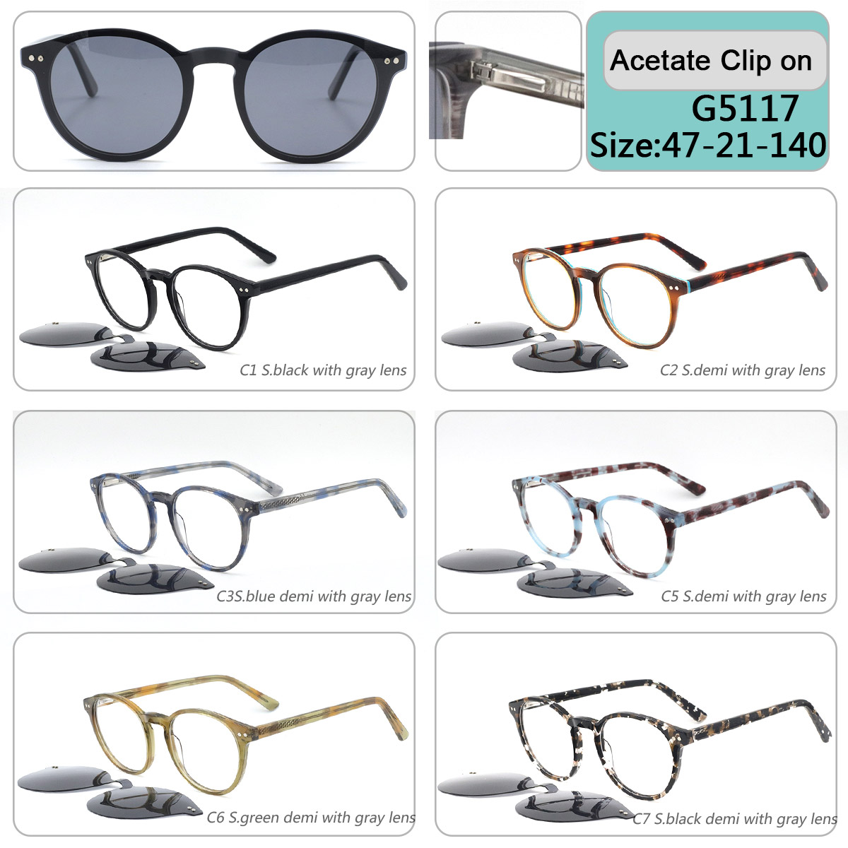 G5117  Acetate optical 