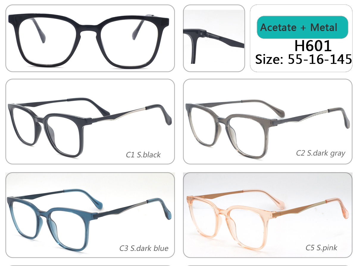 H601  Acetate eyewear w